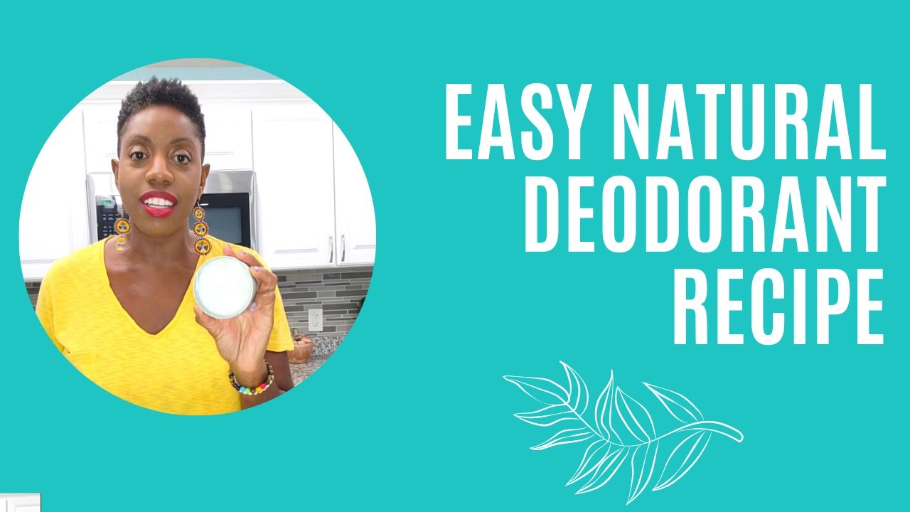 natural deodorant recipe without baking soda